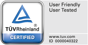 certificado por la organización TÜV-Rheinland